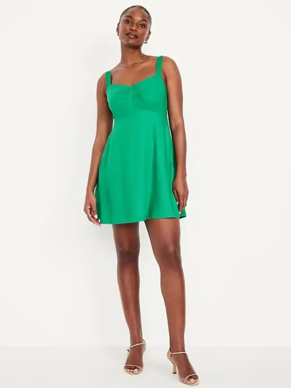 pink pleather dress Neon with Cutouts Color:DARK BLUE GINGHAM Button tie back waist blck40 Shop Jovani long velvet